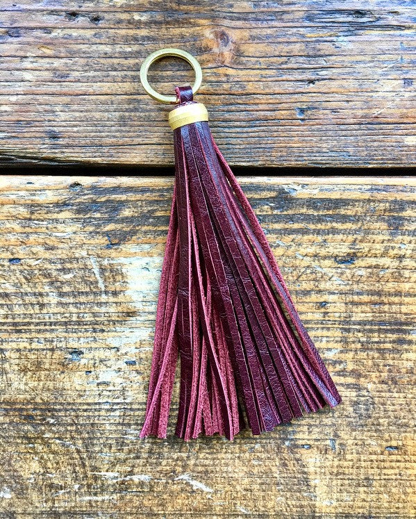 the tassel keychain-